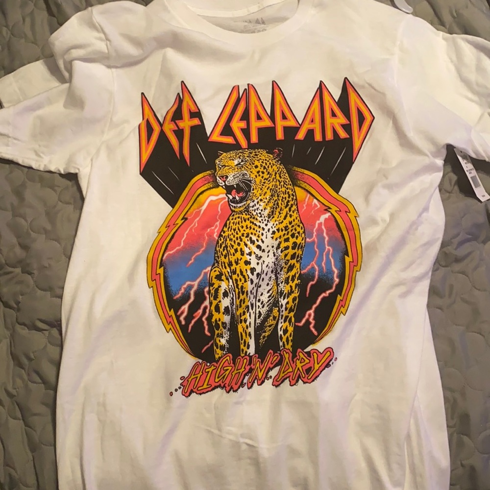 DEF LEPPARD HIGH N DRY SHIRT